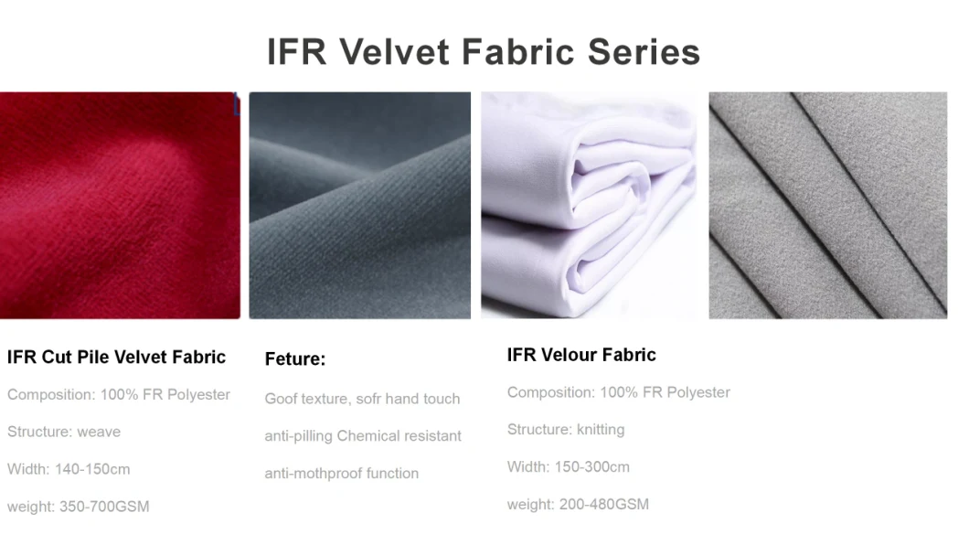 Flame Retardent 100% Polyester Corduroy Velvet Fabric for Sofa Upholstery