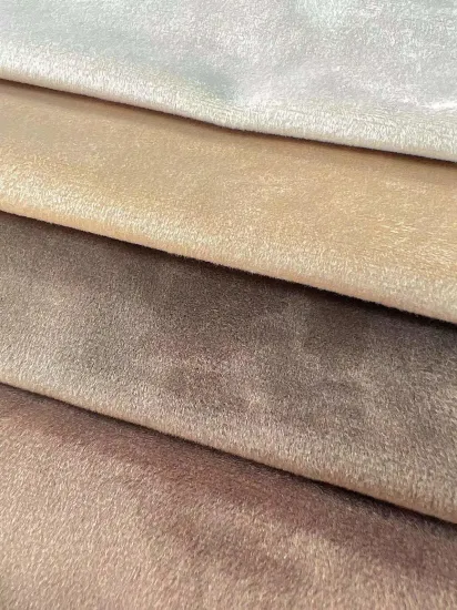 Venda imperdível tecido macio de veludo holandês para decoração de cortina de sofá