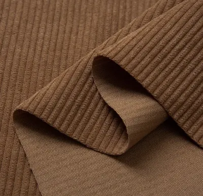Tecido elástico de veludo cotelê com várias cores para camisetas de vestuário doméstico
