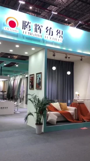 Tecido de capa de sofá de tricô do fornecedor da China